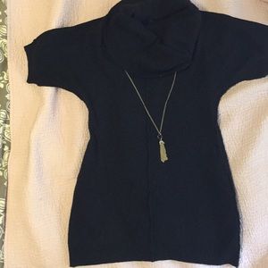 ❄️Cowl neck tunic sweater.  Legging’s winter BFF❄️